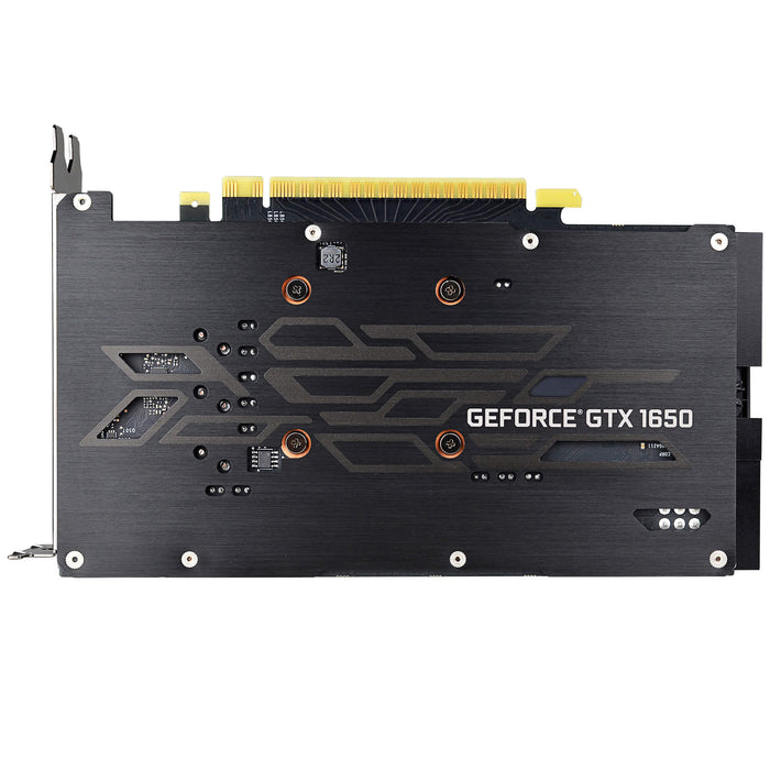 EVGA 04G-P4-1057-KR GeForce GTX1650, 4GB GDDR5, SC ULTRA GAMING Dual Fan Metal Backplate - We Love tec