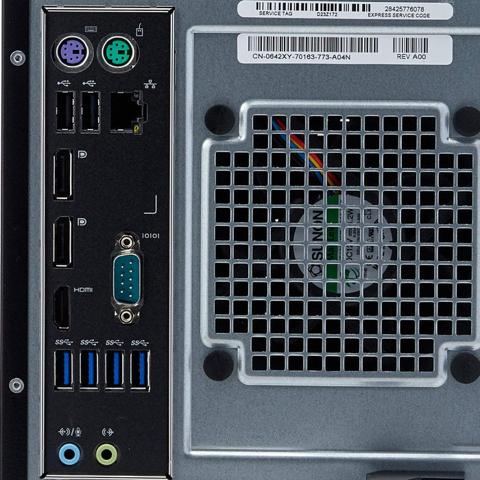 Dell 642XY PowerEdge T30 Tower Server System, Intel Xeon E3-1225 v5 3.3GHz Quad Core, 8GB RAM, 1TB HDD, DVD RW, No Opera - We Love tec