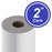 Paper Rolls, 36” x 150', 92 Bright, 20lb - 4 Rolls Per Carton - Ink Jet Bond Rolls with 2" Core - We Love tec