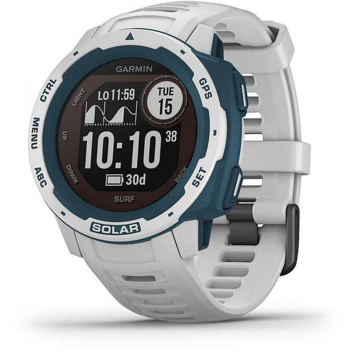 Garmin INSTINCT SOLAR Smartwatch Watch Silicone White SURF GPS