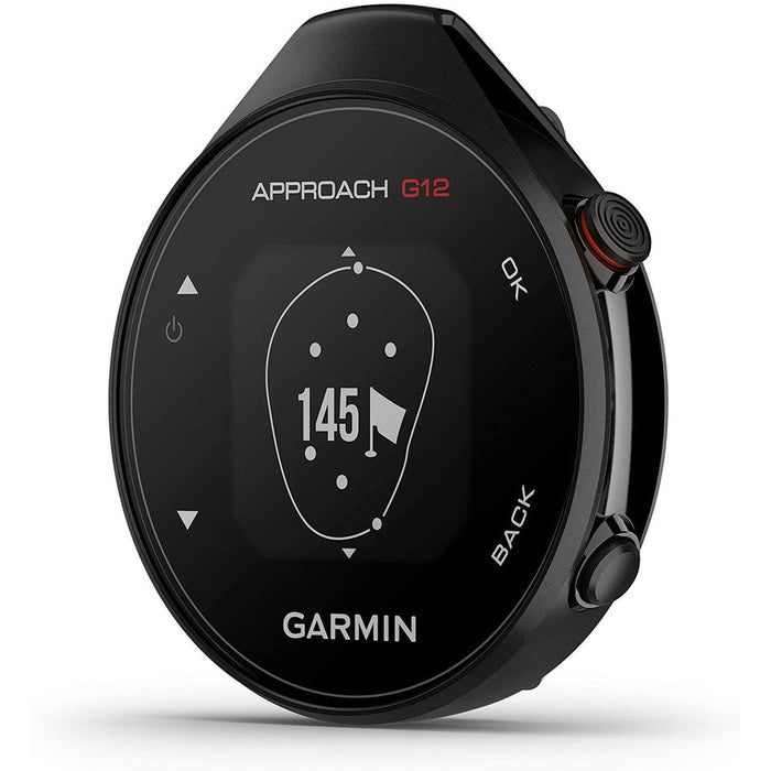 Garmin Approach G12, Golf GPS Rangefinder, 42k+ Preloaded Courses - 010-02555-00