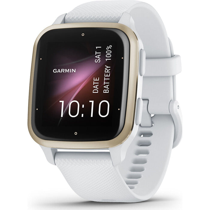 Garmin VENU SQ 2 white silicone smartwatch
