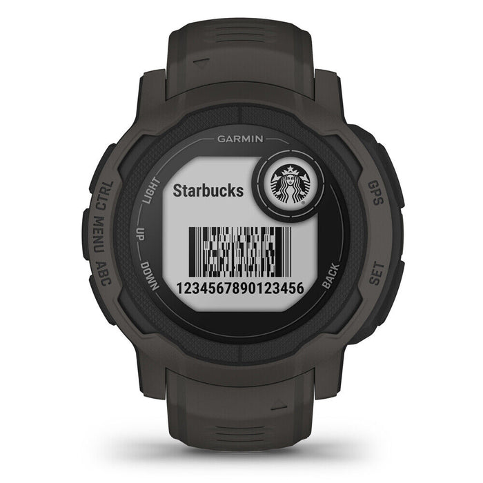 Reloj inteligente resistente para exteriores Garmin Instinct 2S - grafito