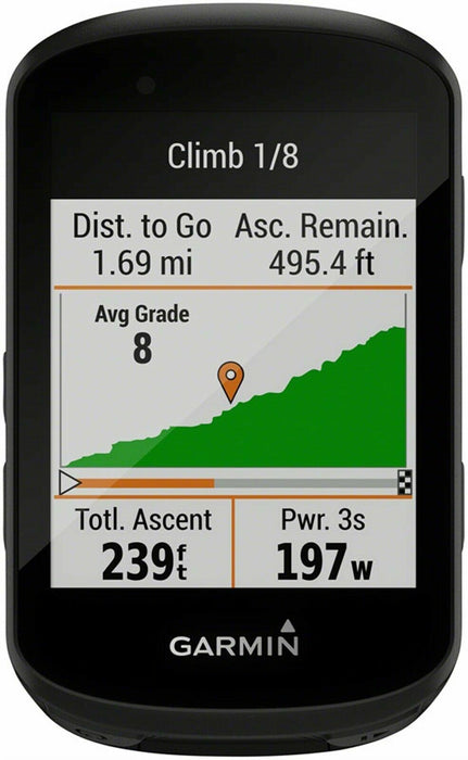 Garmin Edge 530 Mountain Bike Bundle Bike Computer - GPS, Wireless, Black