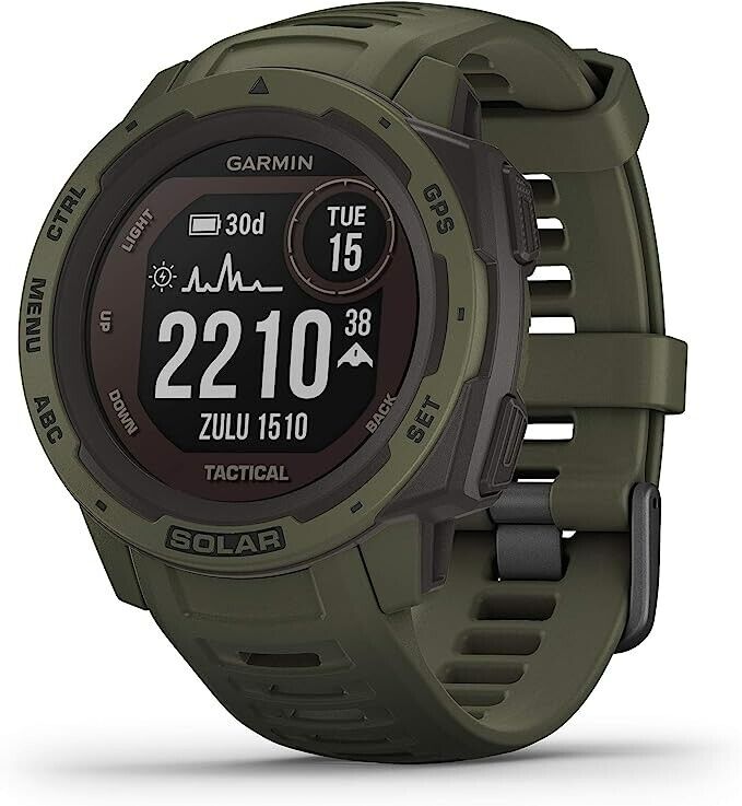 Garmin Instinct Solar Tactical Edition GPS Smart Watch