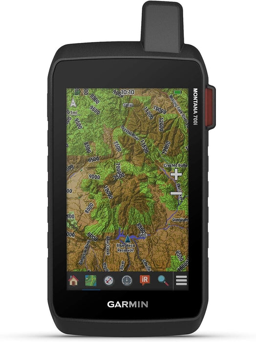 Garmin Montana 700i rugged handheld GPS navigator