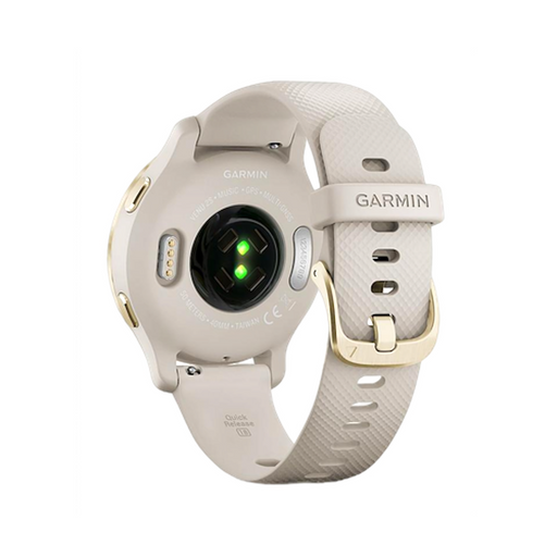 Garmin Venu 2S, Light Gold stainless Steel Bezel