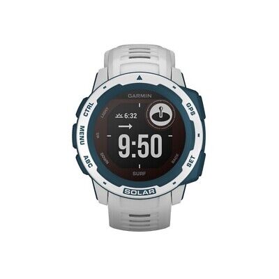Garmin INSTINCT SOLAR Smartwatch Watch Silicone White SURF GPS
