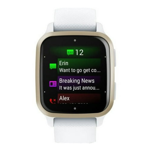 Garmin Venu Sq 2 aluminum bezel smart watch