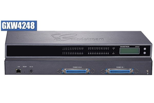 Grandstream GXW4248 VoIP Gateway with 48 Telephone FXS Ports - We Love tec