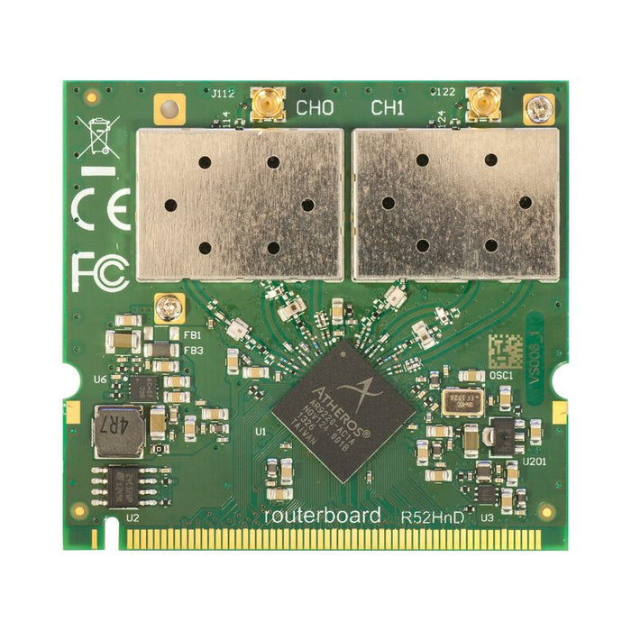 MikroTik R52HnD 2.4/5GHz MiniPCI 802.11abgn 2x2 Card - We Love tec