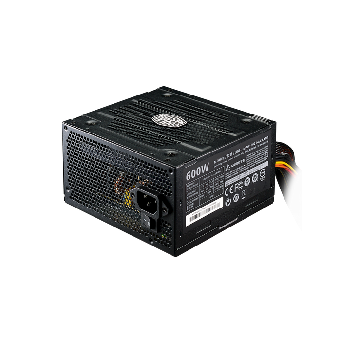 Cooler Master (PS_MPW-6001-ACAAN1-WO) 600W ELITE V3 Full Range, No Cable - We Love tec