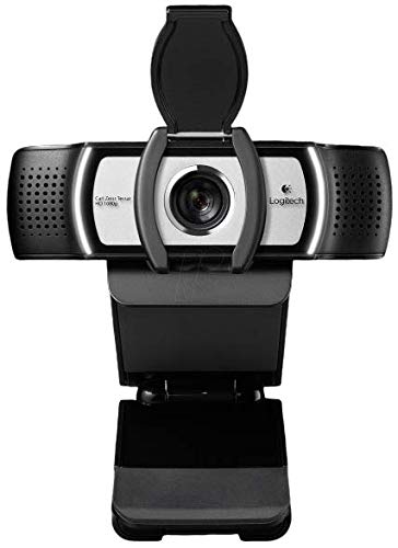 Logi C930e 1080P HD Video Webcam - with Privacy Shutter - 90-Degree Extended View, Microsoft Lync 2013 and Skype Certified - International Version