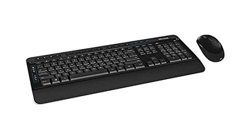 Microsoft Wireless Comfort Desktop 5050 with AES - Keyboard and Mouse  Combo: Multi-Media, Ergonomic, Microsoft Wireless Mouse and Keyboard with  Bluetooth (French) : : Electronics