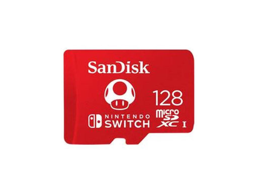WDT SDSQXAO-128G-GNCZN 128 GB SanDisk MicroSDXC UHS-I Memory Card for Nintendo Switch
