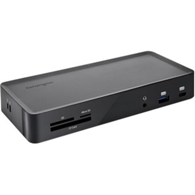 Kensington SD4900P - Triple Docking Station for Windows, MacBooks and Surface (60W, PD), USB-C, Thunderbolt 3 and USB-A (K36800NA)