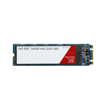 WD Red SA500 NAS 2TB 3D NAND Internal SSD - SATA III 6GB - s M.2 2280, up to 560MB - s - WDS200T1R0B