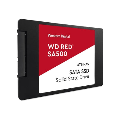 Western Digital 4TB WD Red SA500 NAS 3D NAND Internal SSD - SATA III 6 Gb - s, 2.5 "- 7mm, up to 560 MB - s - WDS400T1R0A