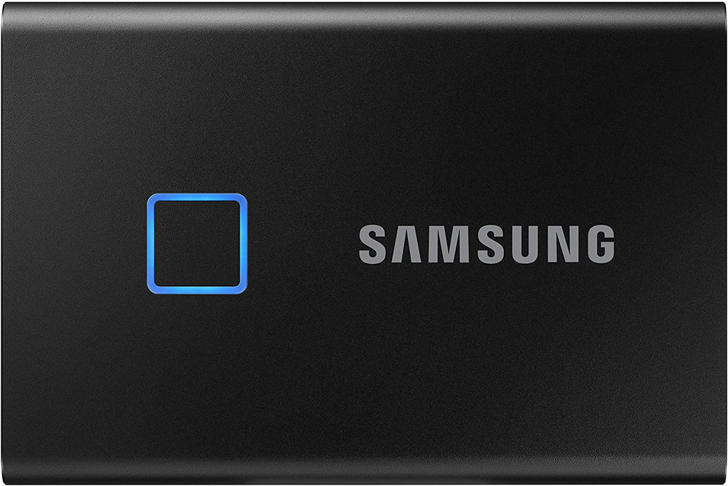 Samsung T7 Touch - Portable Solid State Hard Drive, 500GB, USB 3.2 (MU-PC500K - WW)