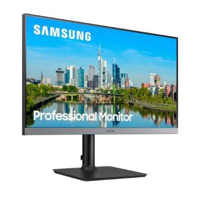 Samsung Business FT650 24 Inch 1080p 75Hz IPS Business Computer Monitor with HDMI, DVI, DisplayPort, USB, HAS Stand, 3-Yr Warranty (F24T650FYN)