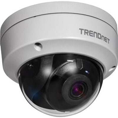 TRENDnert Indoor - Outdoor Dome Network Camera 4 MP H.265 120 dB WDR PoE Network Camera, TV-IP1315PI, IP67 Weatherproof, Smart Covert IR Night Vision up to 98.4 ft (98 ft), microSD Card Slot