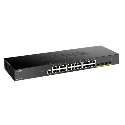 D-Link DGS-1250-28X 28 Port Smart Managed Gigabit Layer 2 Switch with 4 Ports 10G SFP+ Ports