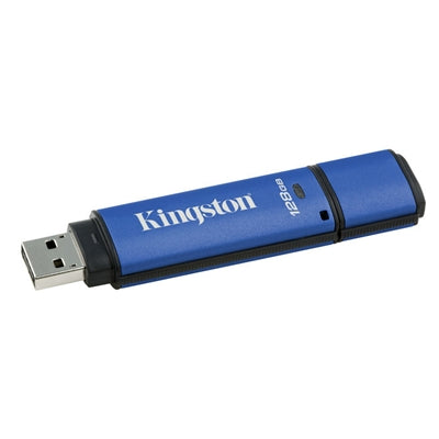 Kingston DTVP30-128GB USB 3.0 256bit AES Encrypted FIPS 197