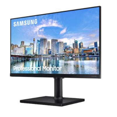Samsung Business FT452 Series 24 Inch 1080p 75Hz IPS Business Computer Monitor with HDMI, DisplayPort, USB, Wrnty 3-Year Support (F24T452FQN), Black