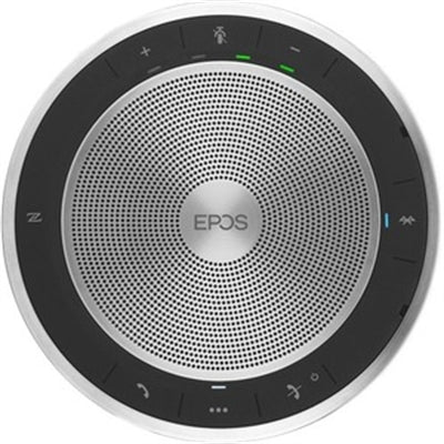 EPOS EXPAND SP 30+ (1000224) Portable Bluetooth Speakerphone | Instant Conferencing Anywhere | Sound-Enhanced | PC, Mobile Phone & Softphone Connection | Skype for Business Certified, Black