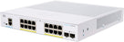Cisco Business Managed Switch CBS350-16P-2G | 16 GE ports | PoE | 2x1G SFP | Limited Lifetime Protection (CBS350-16P-2G)