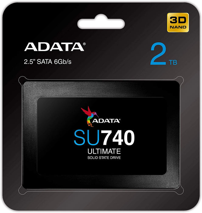 ADATA Ultimate Series: SU740 2TB Internal SATA Solid State Drive (ASU740SS-2T-R)