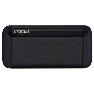 Crucial X8 2TB Portable SSD - Up to 1050MB - s - USB 3.2 - External Solid State Drive, USB-C, USB-A - CT2000X8SSD9