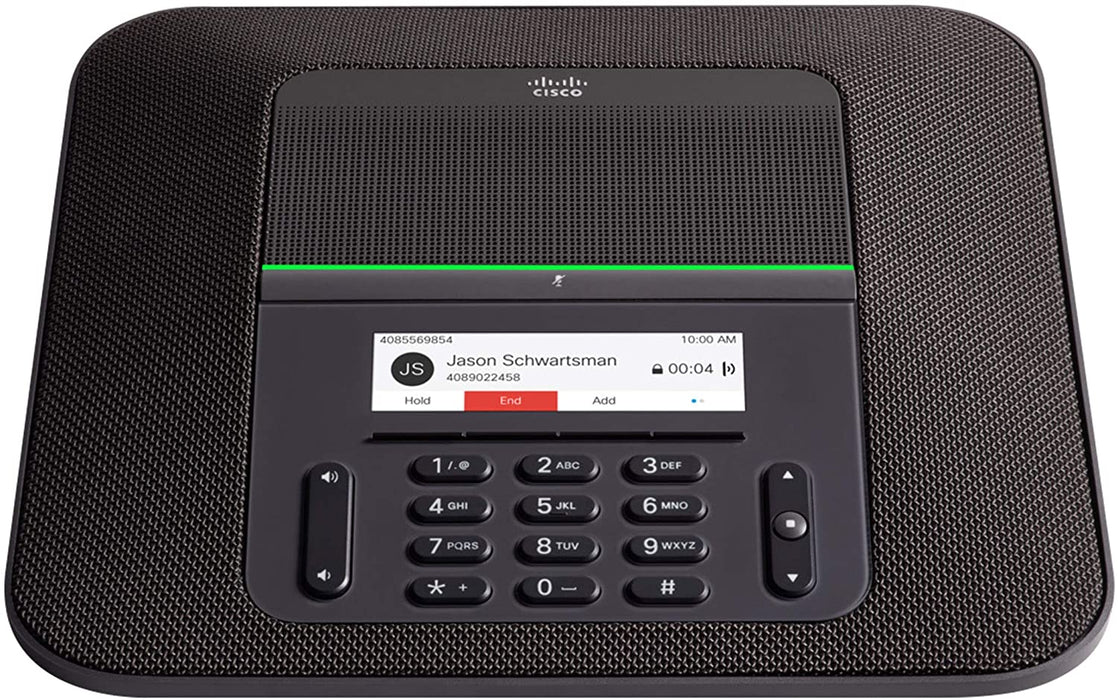 Cisco Remanufactured IP Conference Phone 8832, 360-Degree Coverage for 20x20-Foot Rooms, 3.9-Inch Color LCD, USB-C Port, 1-Year Limited Hardware Warranty (CP-8832-NR-K9-RF)