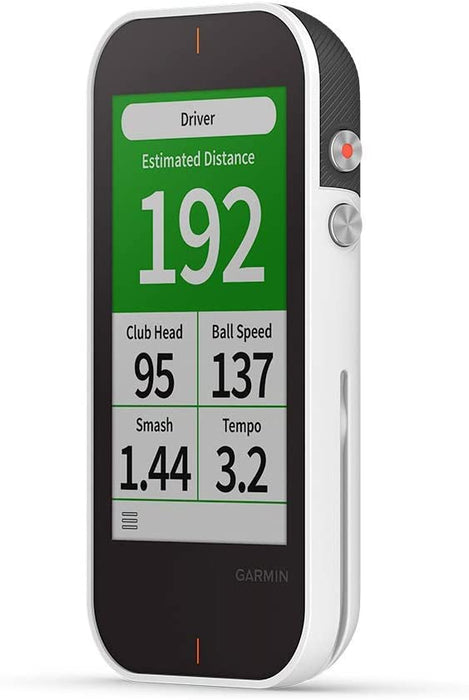 Garmin Approach G80, All-in-One Premium GPS Golf Handheld with Integrated Launch Monitor, 3.5" Touchscreen, Black/White(010-01914-00)