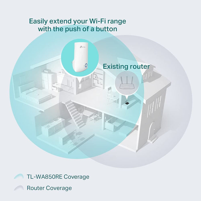 TP-Link N300 Wi-Fi Range Extender (TL-WA850RE)