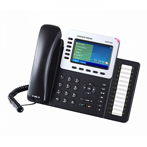 Grandstream GXP2160 Enterprise IP Phone, VoIP Phone with PoE, 6 Lines - We Love tec