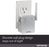 NETGEAR Wi-Fi Range Extender - Coverage Up to 1000 Sq Ft and 15 Devices with AC750 Dual Band Wireless Signal Booster & Repeater (EX3700)