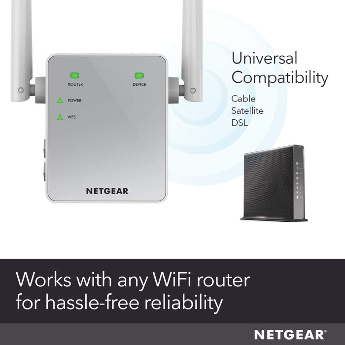 Netgear AC750 WiFi Range Extender (EX3700-100NAS)