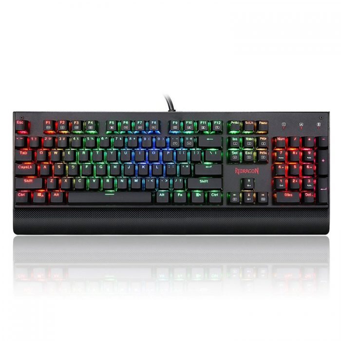 Redragon K557RGB KALA Removable Mechanical Gaming Keyboard, Black, English - We Love tec