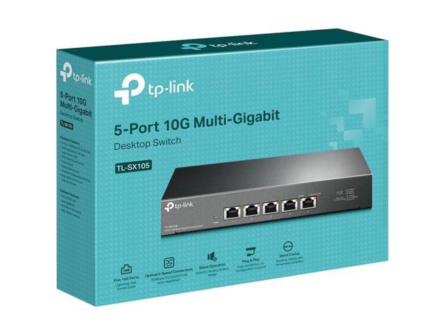 TP-Link 10G Multi-Gigabit Unmanaged Switch TLSX105