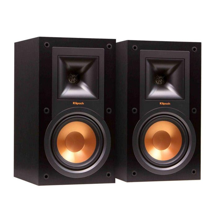 Klipsch R-15M Bookshelf Speakers, Black (Pair) - Free Shipping - We Love tec