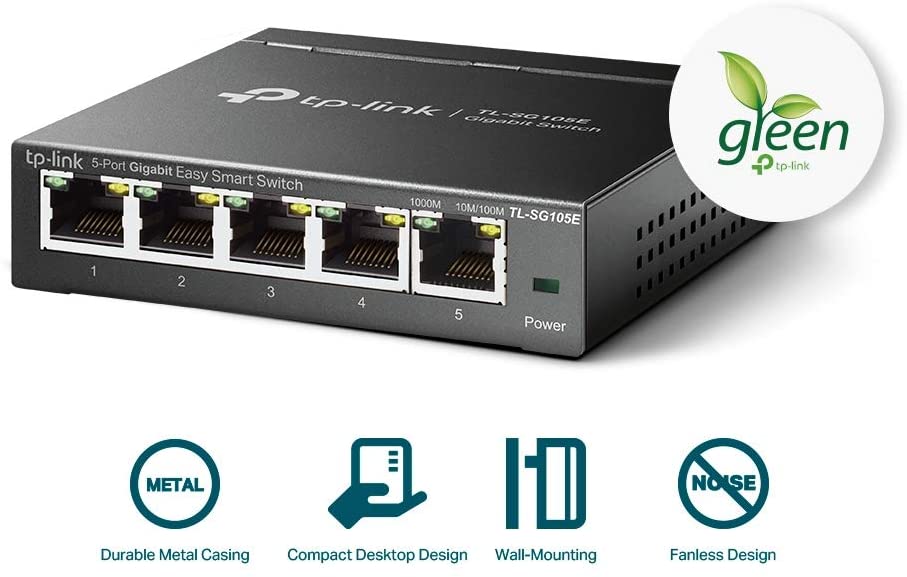 TP-Link 5-Port Gigabit Unmanaged Pro Switch (TLSG105E)