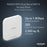 NETGEAR Wireless Access Point - AX1800 Dual Band WiFi 6 Speed Insight Remote Management  PoE + or power adapter included (WAX610PA)