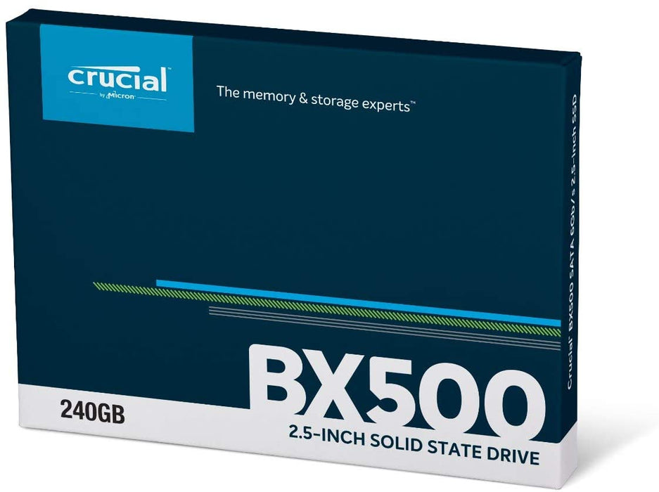 Crucial BX500 240GB 3D NAND SATA 2.5-Inch Internal SSD - CT240BX500SSD1