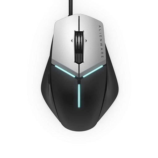 Dell AW959-BK Alienware Elite Gaming Mouse with 12,000 DPI Pixart Optical Sensor Featuring Redesigned Side Wings for Improved Grip and Alienfx with RGB Lighting - We Love tec