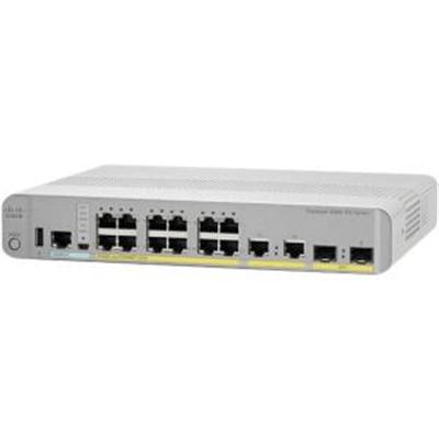 Cisco Catalyst 3560 cx-12pc-s 12-Port Gigabit Ethernet Switch ws-c3560cx-12pc-s with console cable by visipax