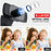 WE LOVE TEC Webcam with Microphone, 1080P HD, Plug & Play, for Video Conferencing, Recording, and Streaming, USB Computer Web Cam, Laptop, Desktop, Gaming PC, Mac, Skype, YouTube, Zoom, Facetime
