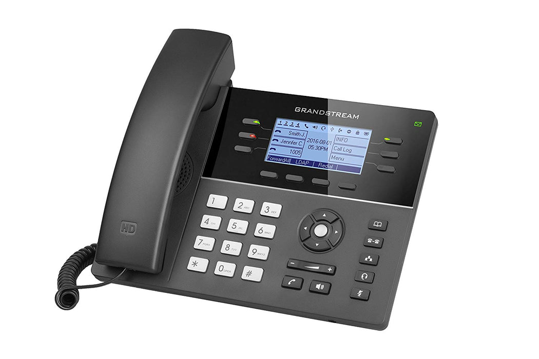 Grandstream GXP1760W Mid-Range Wi-Fi Enabled IP Phone, VoIP Phone with PoE, 6 Lines - We Love tec