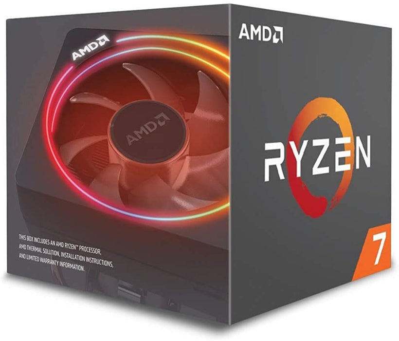 AMD YD270XBGAFBOX Ryzen 7 2700X Eight-Core 3.7GHz Socket AM4, Retail