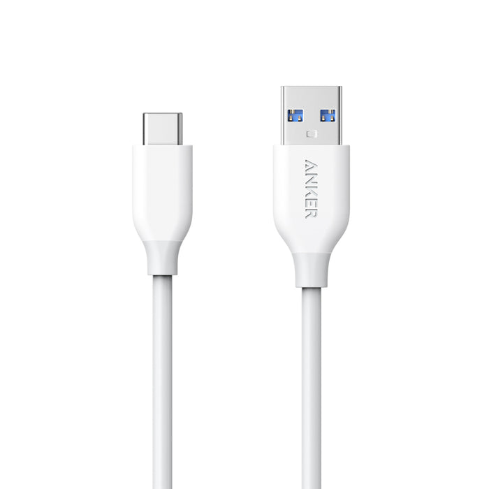 Anker A8163H11 PowerLine USB-C to USB 3.0 Cable, 3ft, (Colors: Black, White) - We Love tec